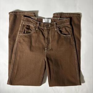 Reformation cowboy high rise straight jeans